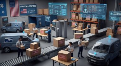 Paketzustellung 2025 in den USA wegen Zoll problematisch