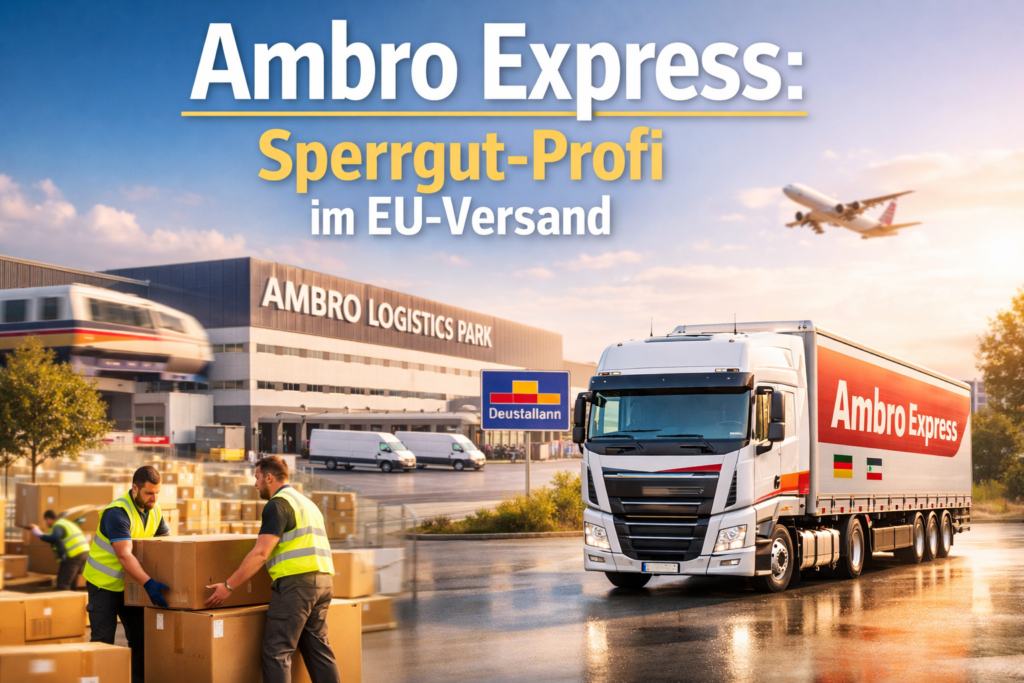 Ambro Express: Sperrgut-Profi im EU-Versand