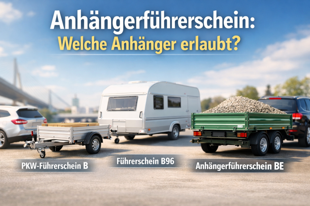 Wunderbar Anhangerfuhrerschein Be Schnellkurs Fotos