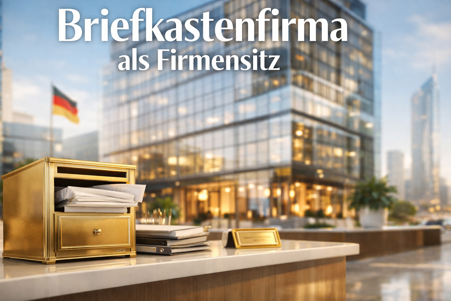 Briefkastenfirma als Firmensitz erlaubt?