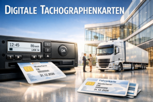 Digitale Tachographenkarten: Rollen, Pflichten & 56-Tage-Regel