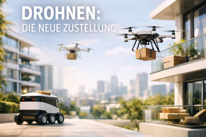 Paketroboter & Drohnen: Die neue Zustellung