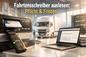 Fahrtenschreiber auslesen: Pflicht & Fristen