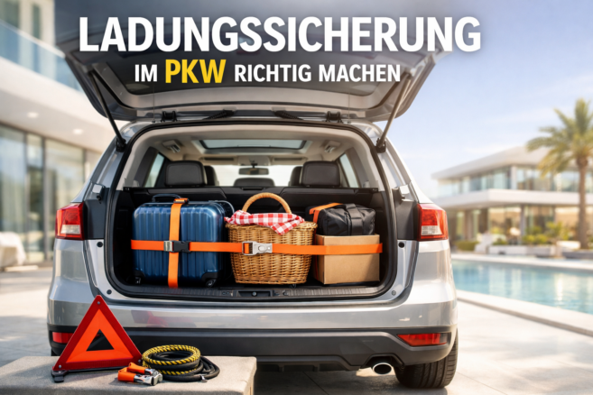 Welche Möglichkeit der Ladungssicherung gibt es in einem PKW?