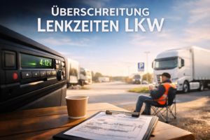 Überschreitung Lenkzeiten LKW: Strafe & Ausnahmen