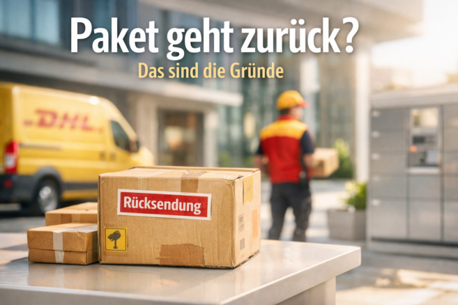Paket geht an Absender zurück? Das sind die Gründe