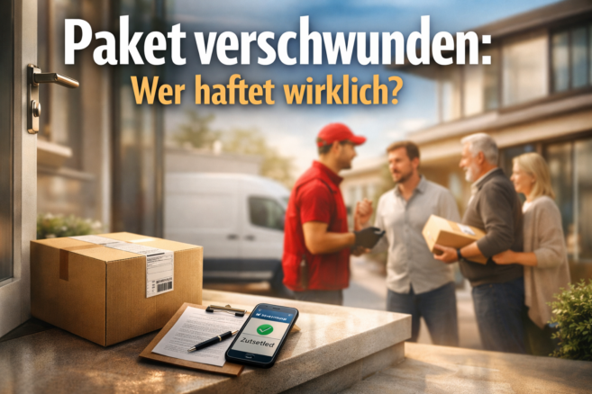 Wer haftet, wenn ein Paket verschwindet?
