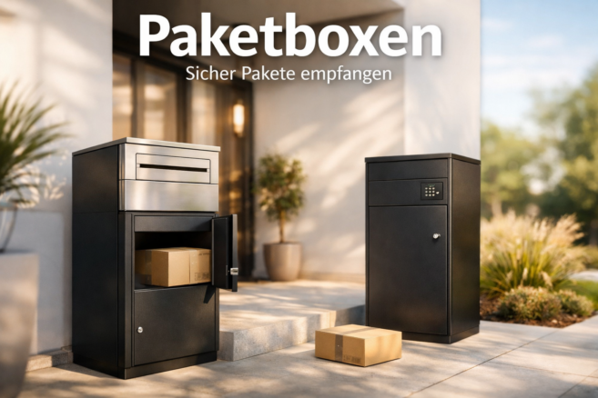 Paketboxen und Paketbriefkästen: Funktionsweise, Sicherheit, Kosten