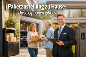 Paket zuhause empfangen: Zustelloptionen, Abstellgenehmigung, Nachbarn, Hausverwaltung