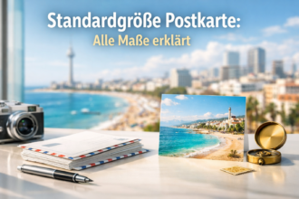Postkarte Maße: Was ist die Standardgröße einer Postkarte?