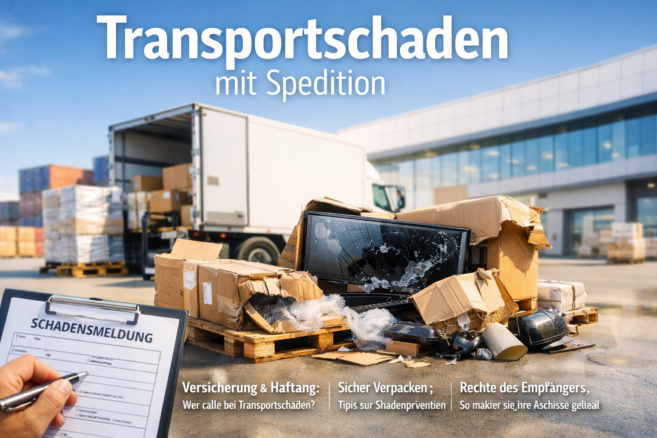 Transportschaden mit Spedition - Was tun?