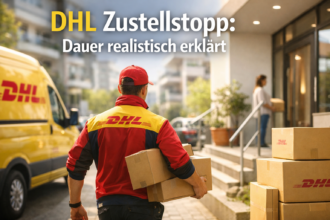 Zustellstopp Dauer bei DHL
