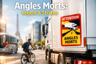 Attention, Angles Morts erklärt: Pflicht, Vorschriften und Bußgeld