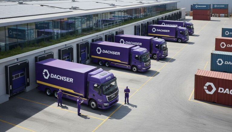 Dachser startet mit BYD E Lkw