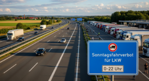 LKW-Sonntagsfahrverbot erklärt