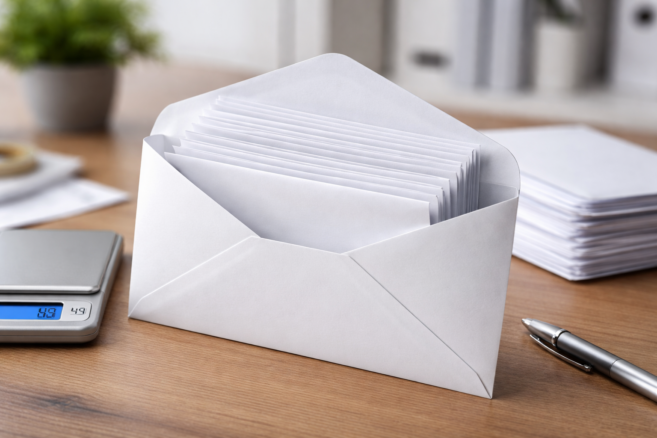 Kompaktbrief: Wie viele Seiten passen rein?