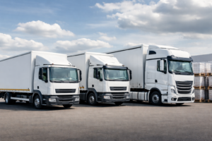 LKW-Lademeter: 7,5 t, 12 t und 40-t Vergleich