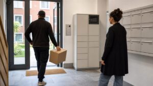 Paketzustellung im Mehrfamilienhaus: Regeln und Lösungen